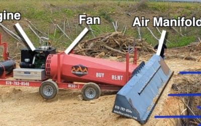 Video: How To Use An Air Curtain Burner / Destructor / Incinerator